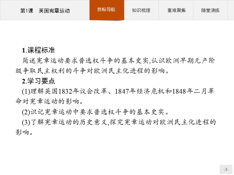 2019版历史人教版选修2课件：7.1英国宪章运动 .pptx_第3页