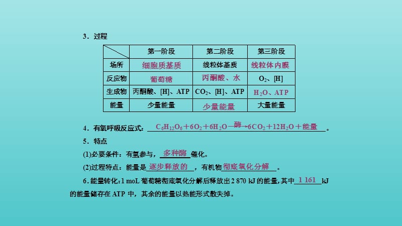 2019高中生物第5章第3节第2课件时细胞呼吸的原理及应用课件新人教版必修1.ppt_第3页