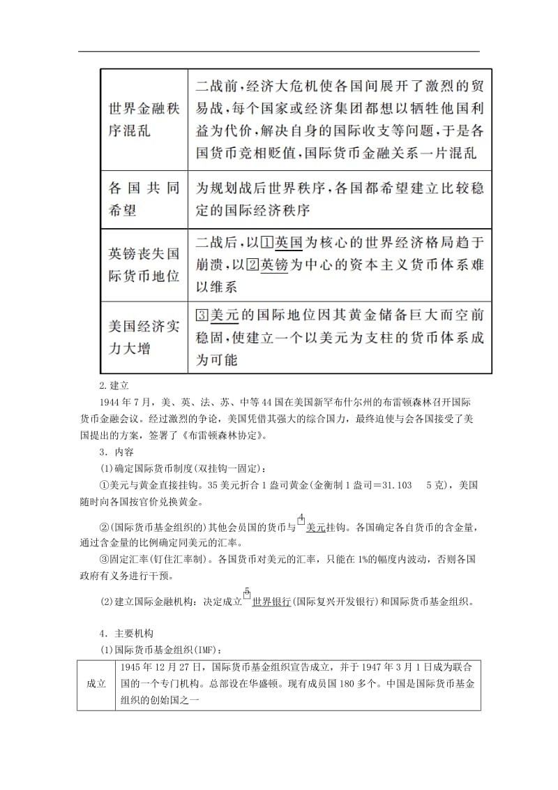 2020高考历史总复习32战后资本主义世界经济体系的形成导学案含解析新人教版.doc_第2页