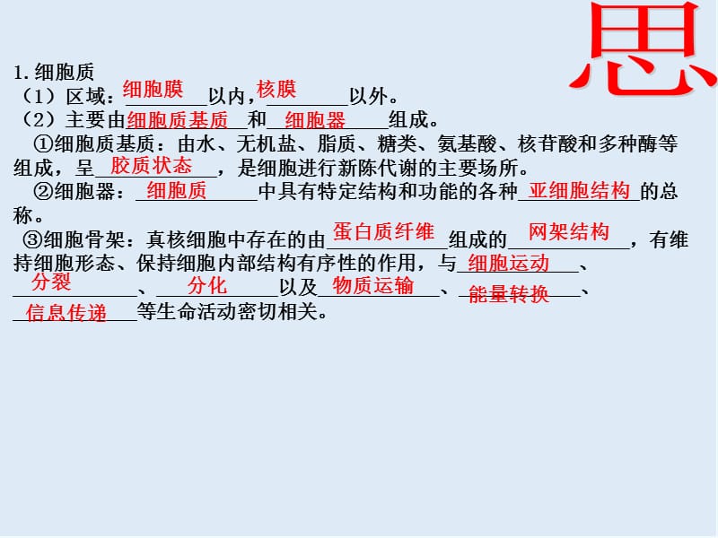 江西省吉安县第三中学高中生物必修一：3.2细胞器-系统内的分工合作（第1课时） 课件 .pptx_第3页