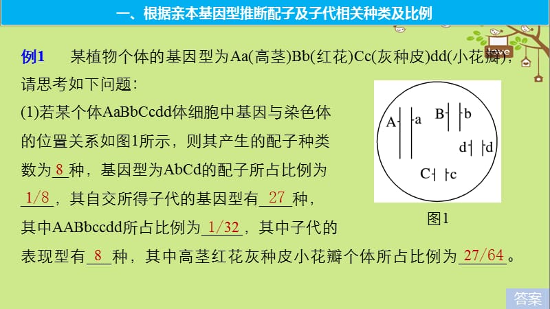 2019-2020学年高考生物大一轮复习热点题型七全方位突破基因自由组合定律相关题型课件.ppt_第2页