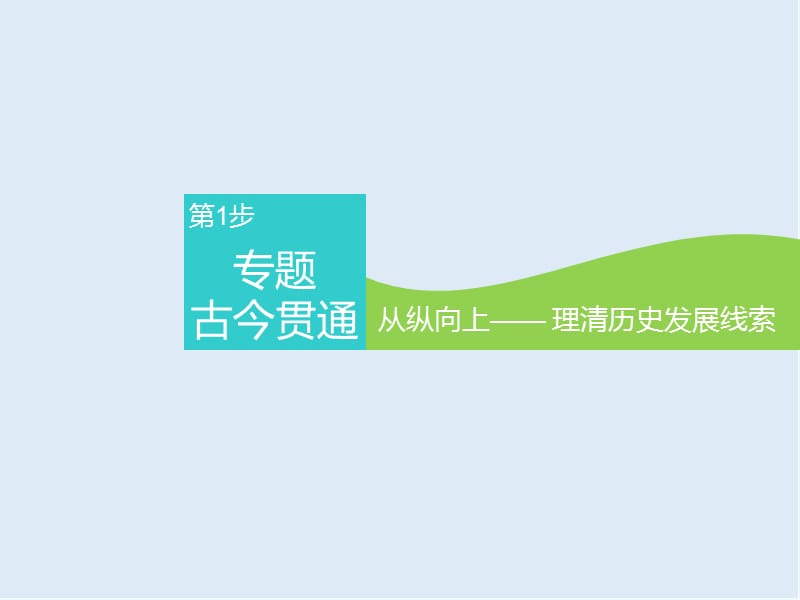 2020版二轮复习历史江苏专版课件：第二版块 第一步 专题（四）　曲折艰难的民主历程——近代中国反侵略求民主的潮流 .ppt_第2页