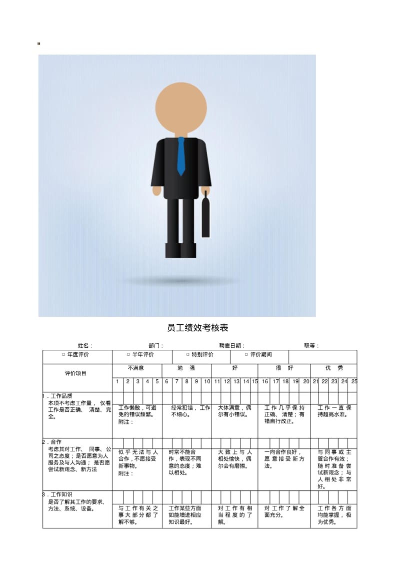 员工绩效考核表-最新.pdf_第1页