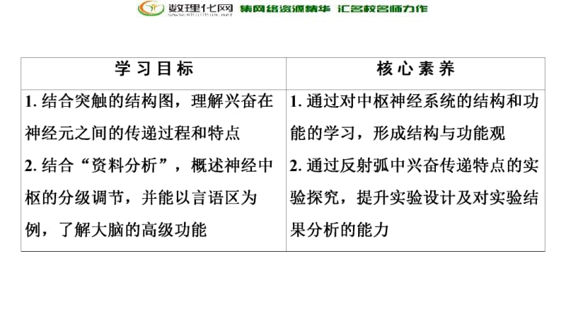 2019-2020学年人教版生物必修三课件：第2章 第1节　通过神经系统的调节（二） .pdf_第2页