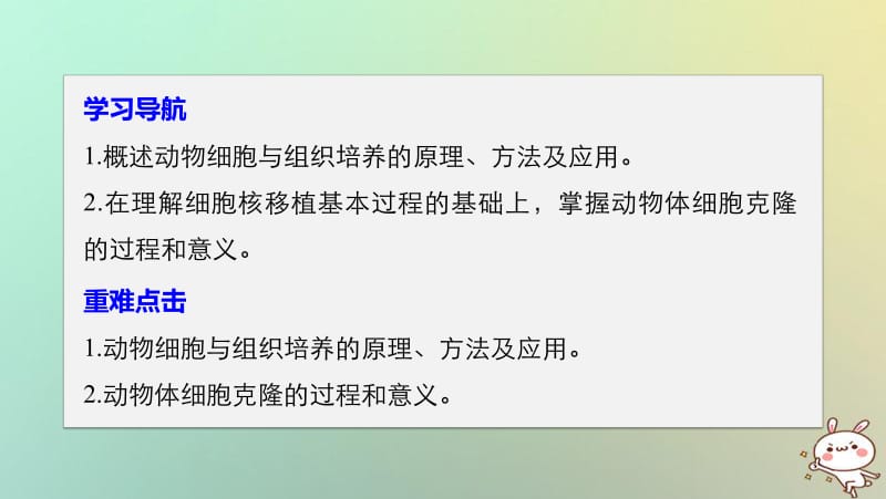 2019_2020版高中生物第二章细胞工程2.3.1动物细胞工程的应用Ⅰ课件苏教版选修313.pdf_第2页