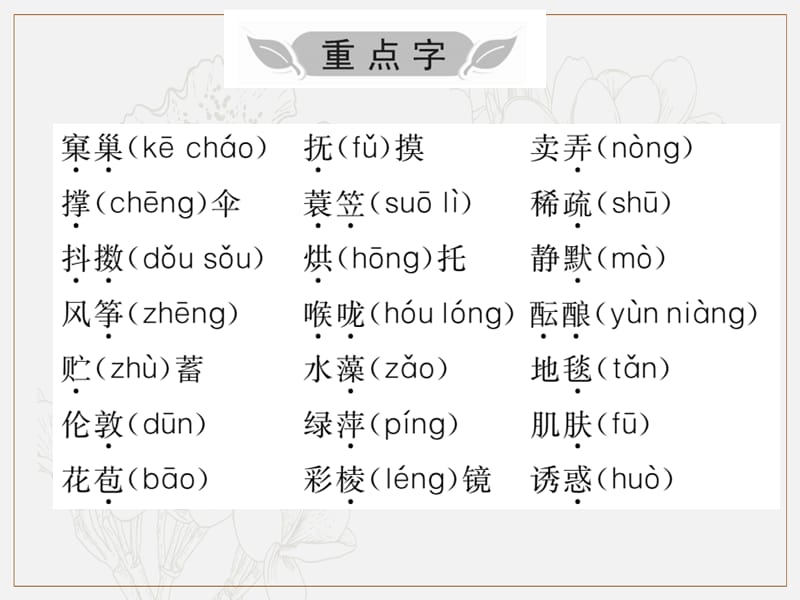 2019年秋七年级语文上册第一单元知识归纳课件新人教版.ppt_第2页