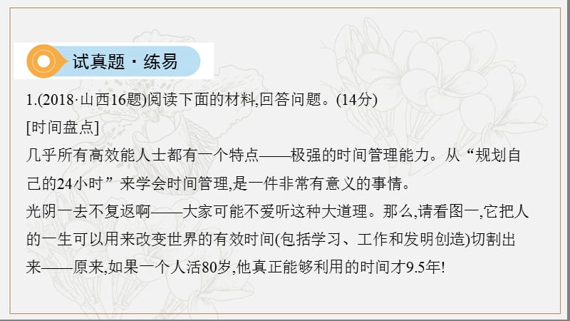 山西省2019届中考语文总复习第三部分现代文读写开放与探究专题十二非连续性文本阅读与表达课件2.pptx_第3页