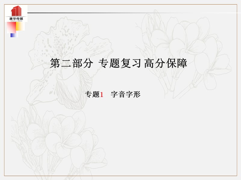 泰安专版2019年中考语文第二部分专题复习高分保障专题一字音字形课件2.ppt_第1页