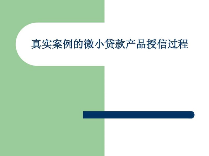 (5)张觐刚-小额贷款案例研讨.ppt.ppt_第1页