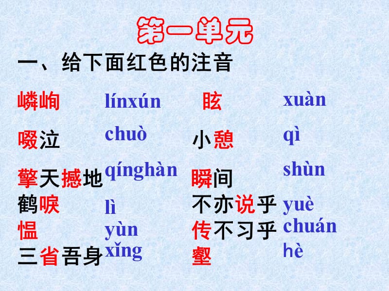 六年级语文上字词复习.ppt_第2页