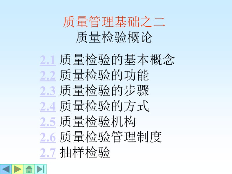 质量管理基础之二质量检验概论.ppt_第1页