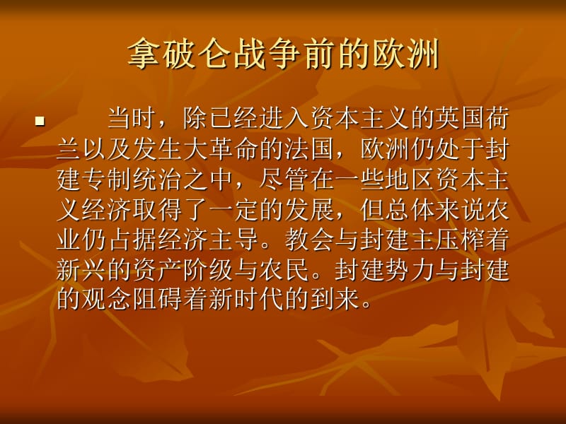 拿破仑战争和欧洲统一.ppt_第2页