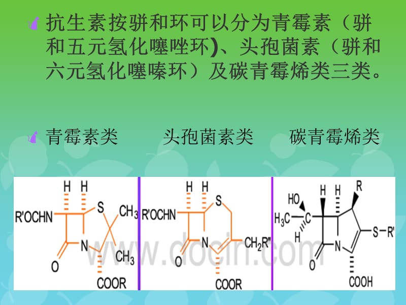 抗生素类药物的分析。。.ppt_第2页