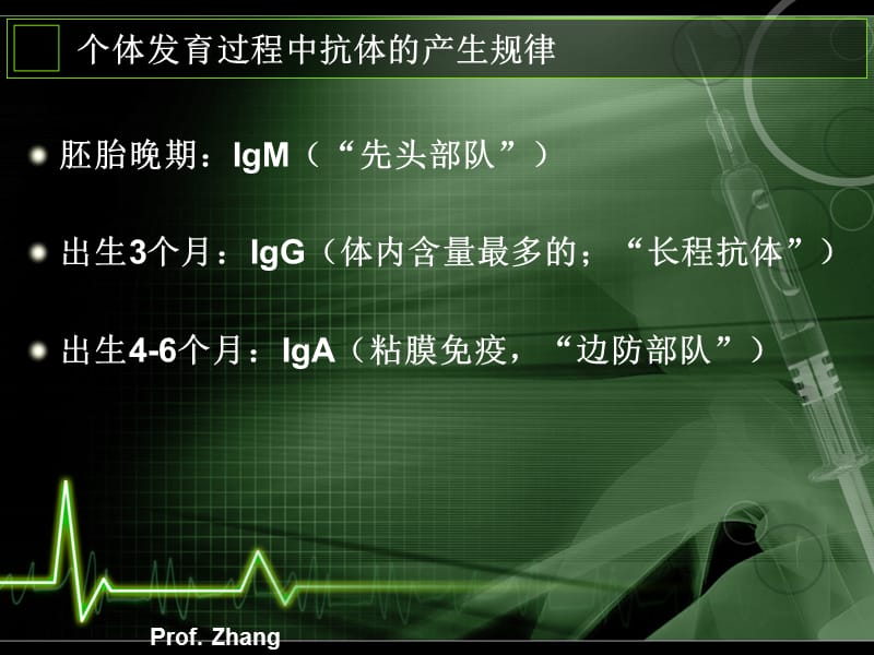 抗体产生的规律及临床应用.ppt_第2页