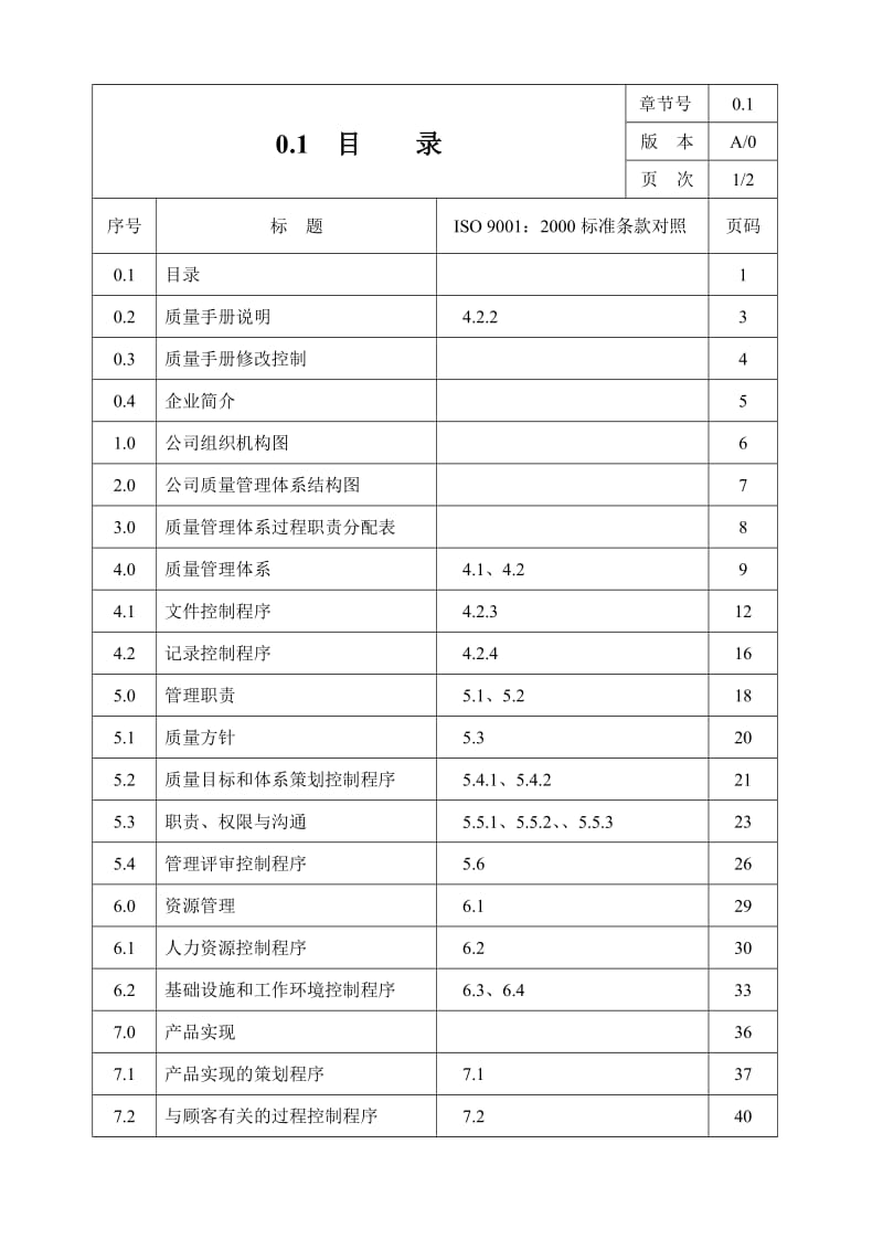 灯具厂质量手册.doc_第3页