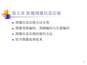 影像图象信息压缩第五章.ppt