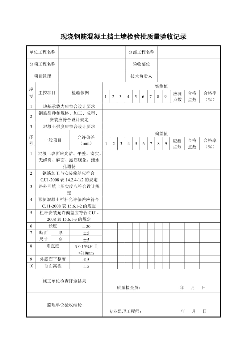 涵洞检验批质量验收记录.doc_第2页