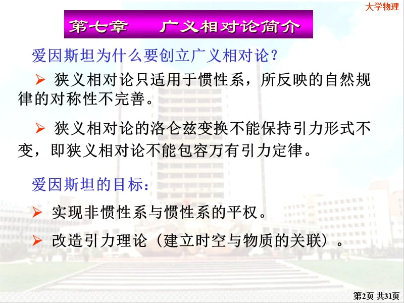 广义相对论简介1.ppt_第2页