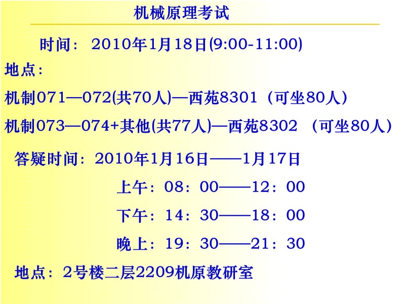 河南科技大学机械原理复习纲要.ppt_第1页