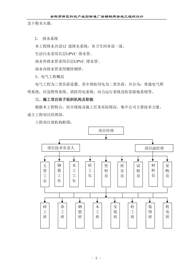 高新区标准厂房辅助用房施工组织设计.doc_第3页