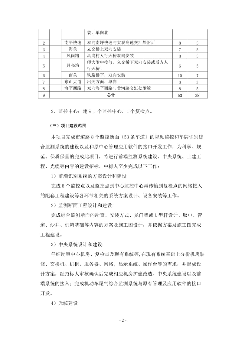 道路机动车尾气视频监控系统项目需求.doc_第2页