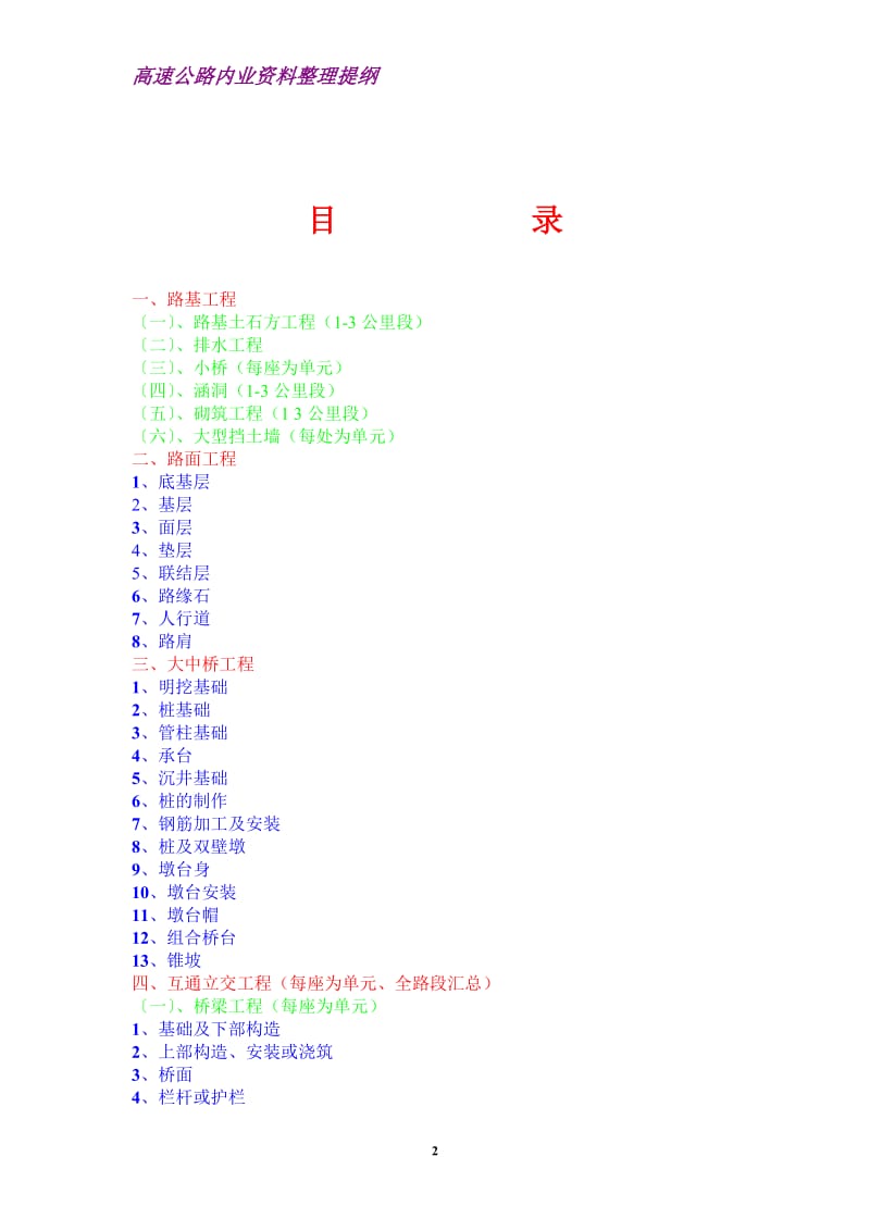 高速公路内业资料整理提纲.doc_第2页