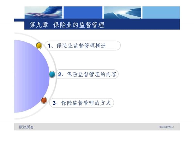 《保险原理与实务》第9章：保险业的监督管理.ppt_第2页