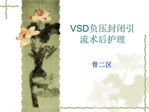 VSD负压引流术护理.ppt