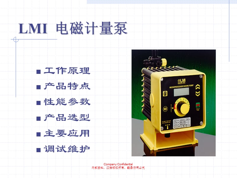 LMI加药泵说明书.ppt_第1页