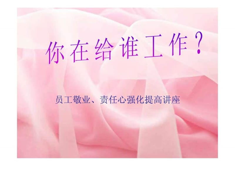 员工敬业与责任心培训(1).ppt_第2页