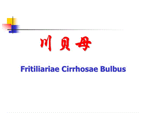 川贝母、羚羊角、虫草、天麻、人参、西洋参的性状及伪品.ppt