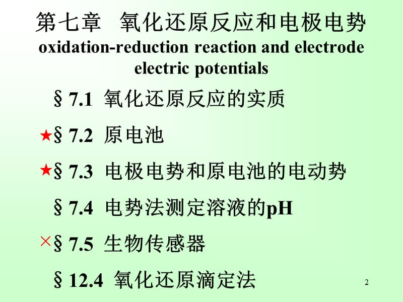 第07章氧化还原反应与电极电势ppt课件.ppt_第2页