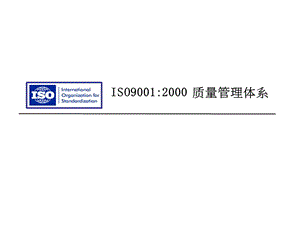 ISO90012000 质量管理体系.ppt