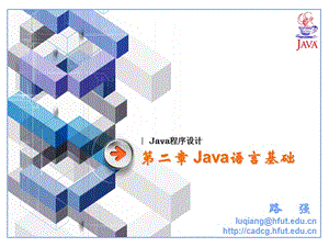 JAVA程序设计ch02.Java语言基础.ppt