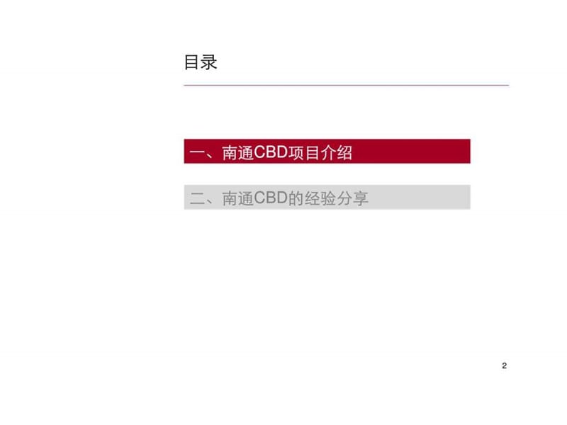 二三线城市CBD开发的成长与挑战——南通CBD的开发运营经验分享.ppt_第2页