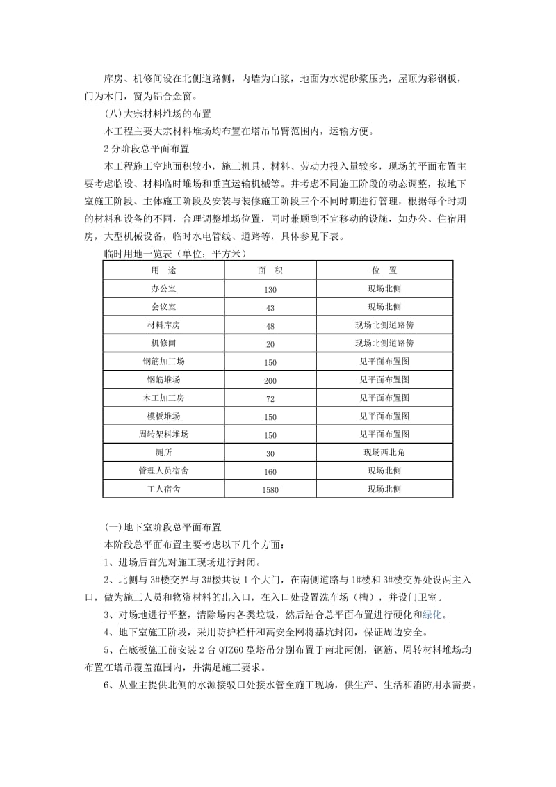 办公大楼工程施工现场总平面上布置图.doc_第2页