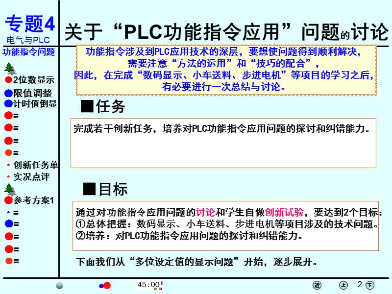 plc专题4【“PLC功能指令应用案例”总结讨论】ppt课件.ppt_第2页