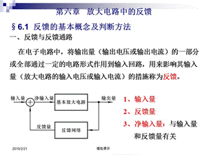 模电课件第六章放大电路中的反馈.ppt