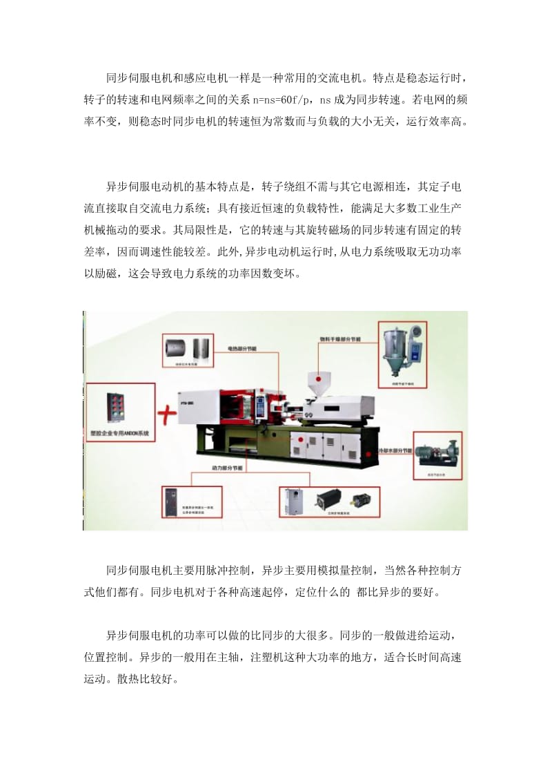 异步伺服电机与同步伺服电机有何差别 异步伺服和同步等伺服原理一样吗.doc_第2页