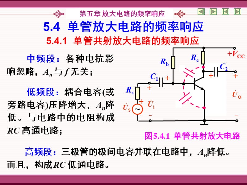 5.3场效应管的高频等效模型5.4单管放大电路的频率响应.ppt_第3页