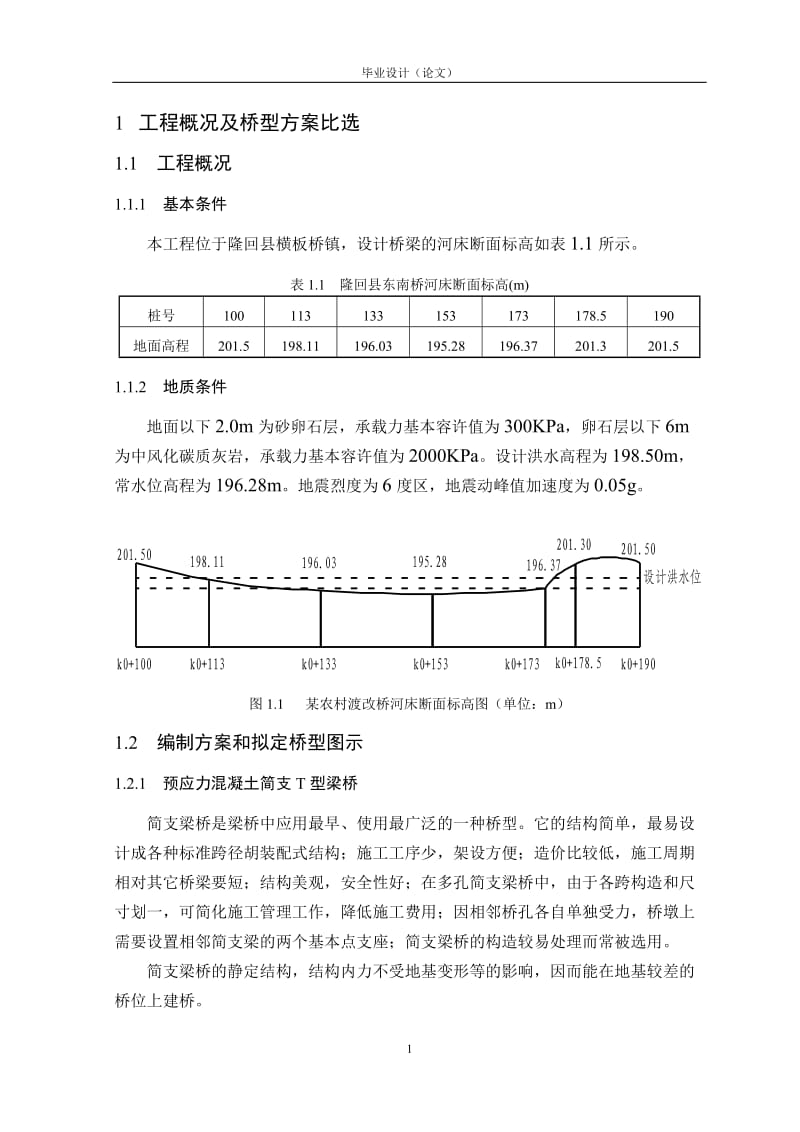 预应力简支T梁时(20m)优秀毕业设计计算书.doc_第1页