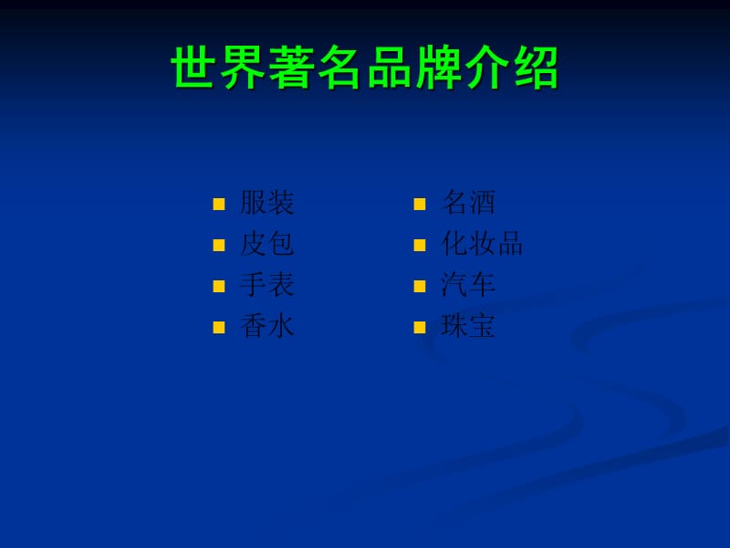 -世界著名品牌介绍-.ppt_第1页