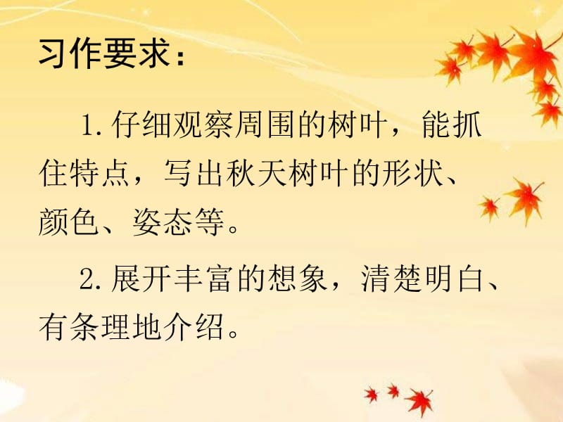 秋天的树叶作文指导课.ppt_第2页