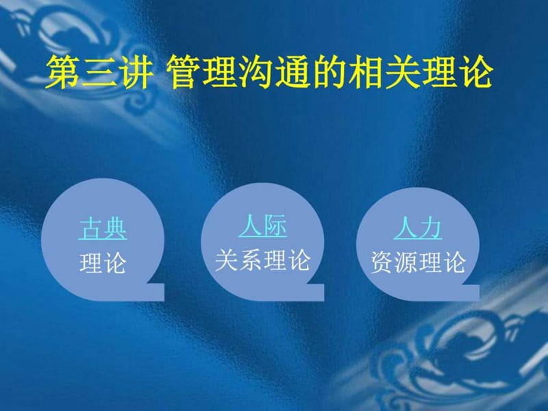 03第三章_管理沟通的相关理论_图文.ppt.ppt_第1页