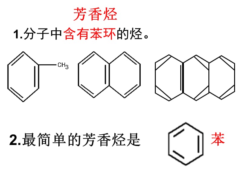 有机物分类、芳香烃--苯的结构和性质.ppt_第3页