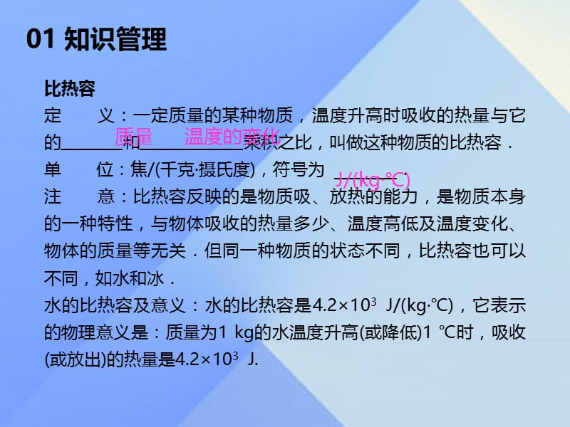 新人教版物理九年级第十三章第三节比热容课件(第13章第3节).ppt_第2页