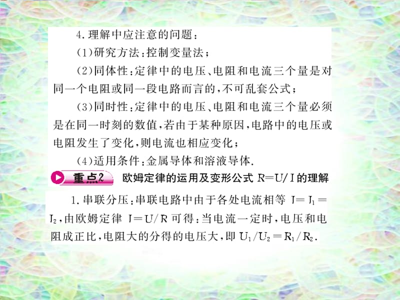 中考物理专题训练《欧姆定律伏安法测电阻》ppt课件.ppt_第3页