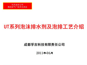 长庆油田采气四厂交流材料李在云.ppt