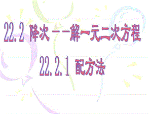 2221配方法_图文.ppt