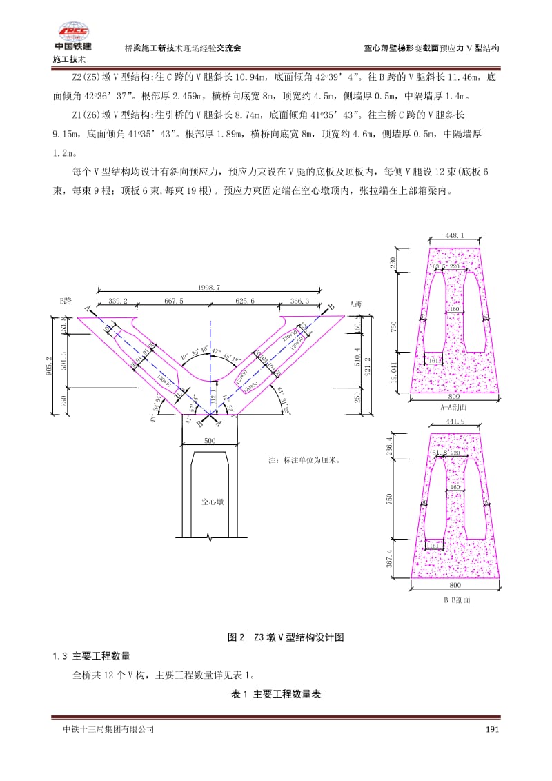 gb07-空心薄壁梯形变截面预应力V型结构施工技术(二).doc_第2页